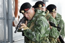 Морпехи ВМФ России отмечают 307-ю годовщину со дня создания регулярной морской пехоты