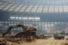 Власти Москвы пообещали завершить реконструкцию «Лужников» досрочно