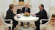 Песков: Переговоры лидеров России, ФРГ и Франции были содержательными