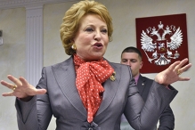 Матвиенко отказала сенаторам в праве уподобляться школьникам