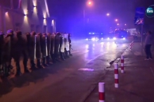 В Польше произошли столкновения между полицией и футбольными фанатами