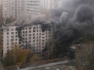 При пожаре на юге Москвы люди прыгали из окон